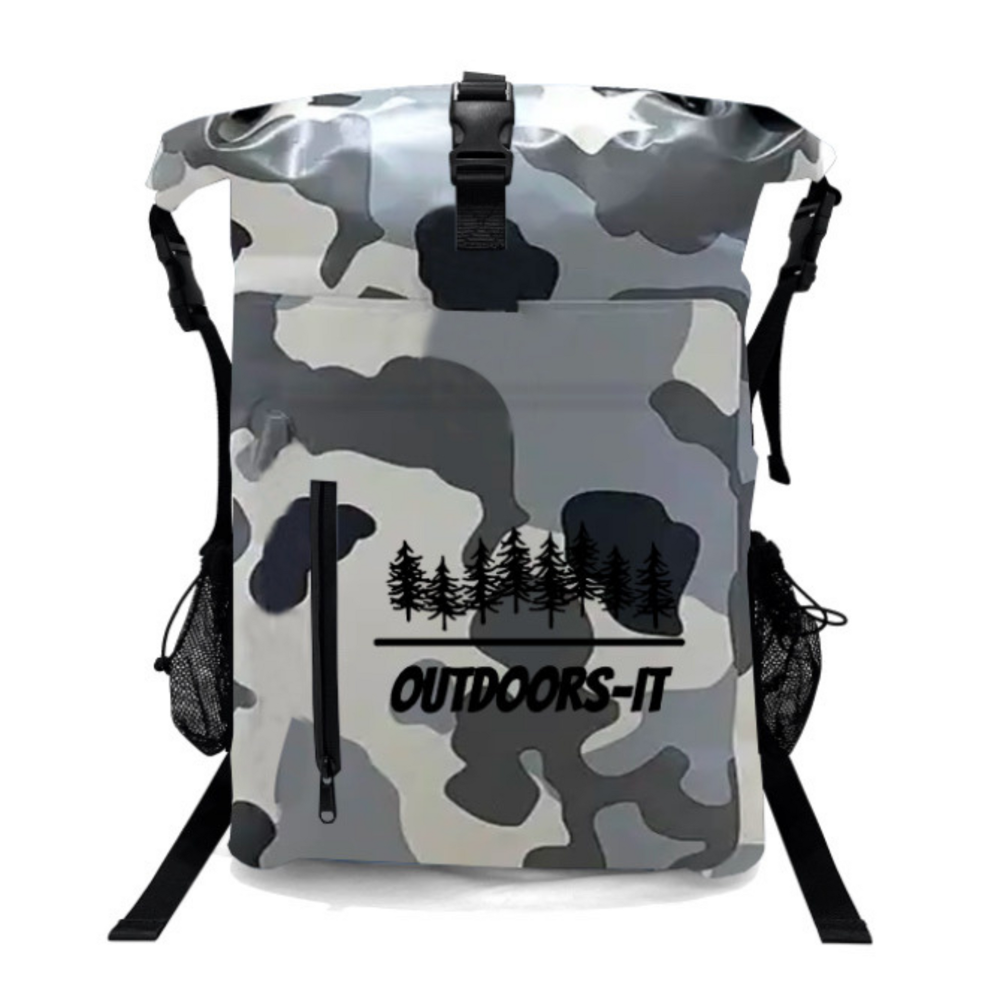 Camo Dry Bag Daypack KABUTO 25L Dry Bag Backpack – Case Valker